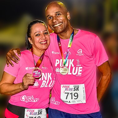 Corrida e caminhada Pink e Blue 2023